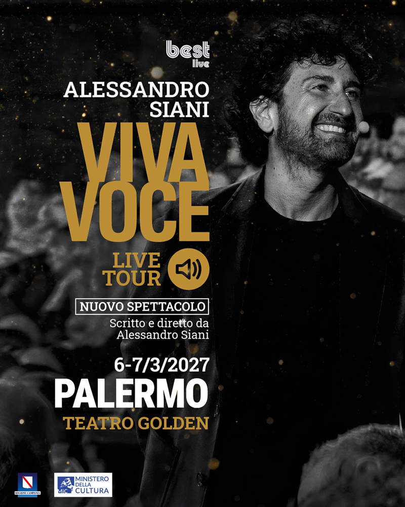 Immagine promozionale di Alessandro Siani · Vivavoce